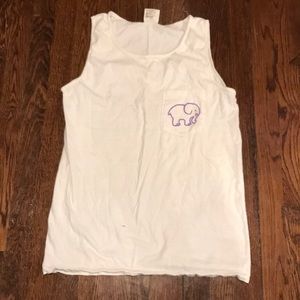 ivory ella tank top